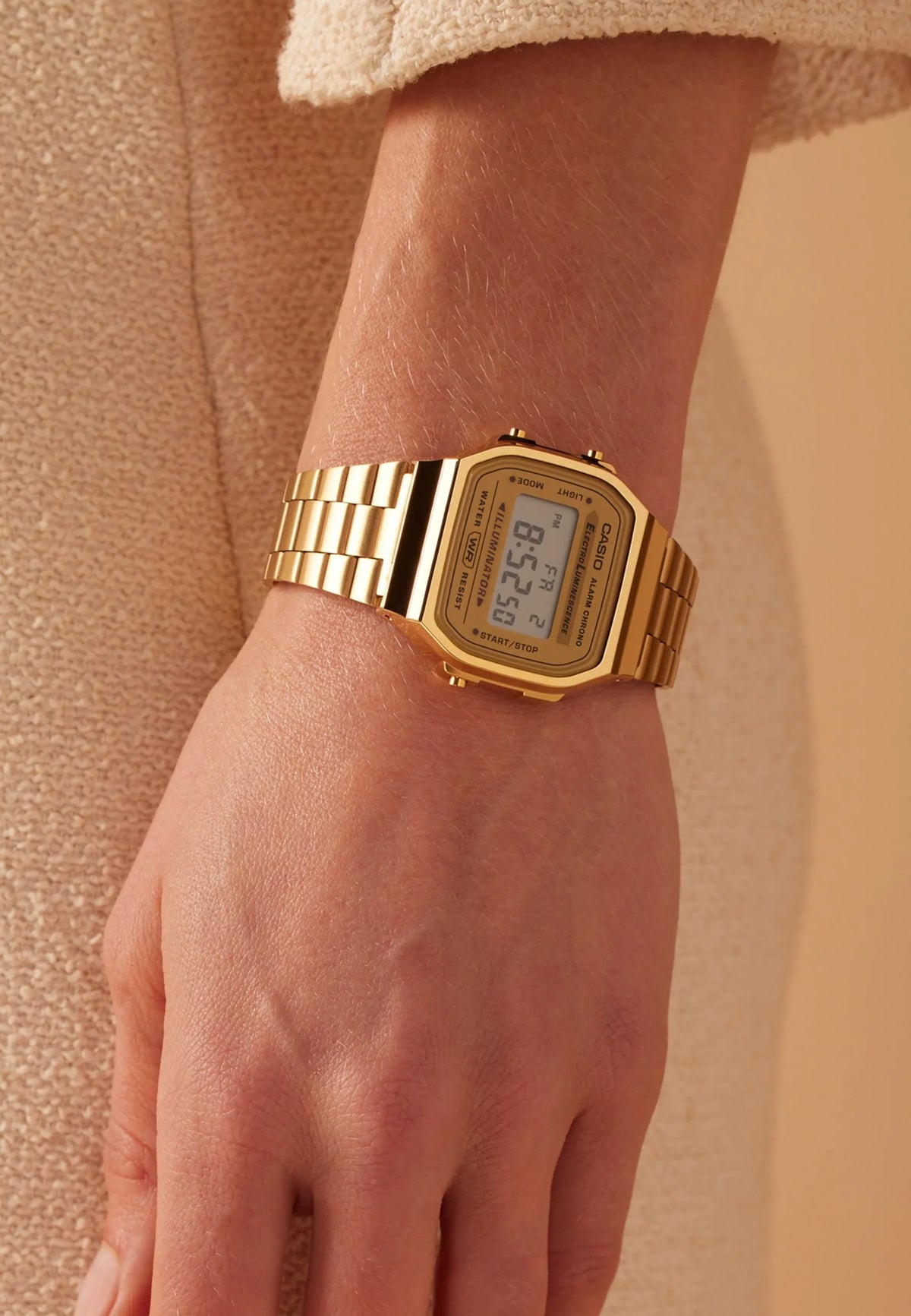 Casio Vintage Watch High Quality Stainless Steel Strap Elegant & Durable Ladies Wrist Watch