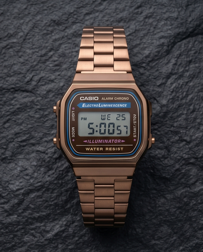 Original Casio Dark Brown Luxury Watch Premium Japanese Quality  Elegant & Stylish Wrist Watch for Men